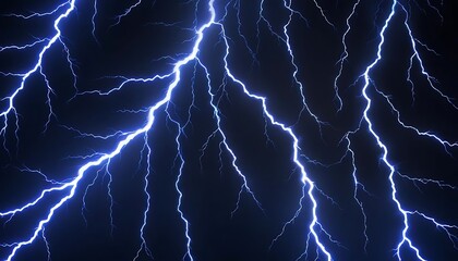 Bolt of lightning is shown in the sky