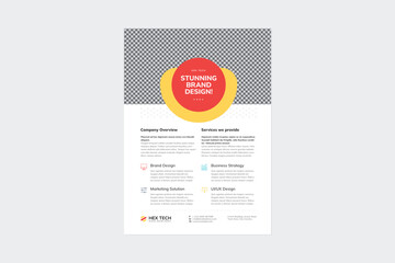 Creative Corporate Flyer – Branding & Marketing Template