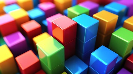 Obraz premium Business intelligence consolidates data to improve reporting accuracy.