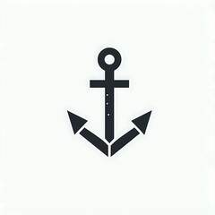 Simple anchor icon.