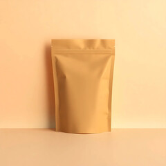 Packaging Mockup Design, Product Mockup, Gold Packet Mockup, Ready for Branding