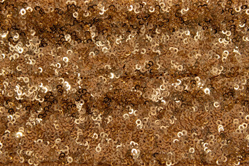 Shiny elegant golden embossed texture can be used as an abstract background. Luxury background design