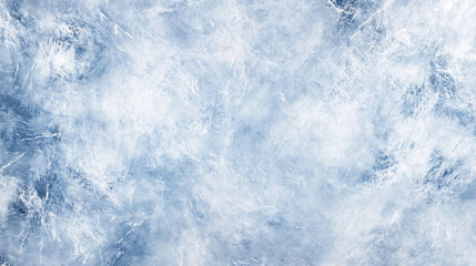 Obraz premium A serene, textured background featuring soft shades of blue and white, evoking a calm and ethereal atmosphere.