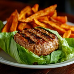An image of healthy food and diet food with low calories and low fat