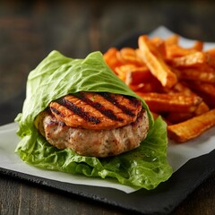 An image of healthy food and diet food with low calories and low fat