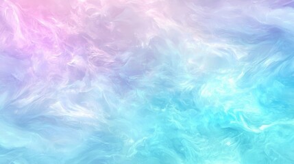 Obraz premium Soft pastel blue and pink gradient background with white accents for abstract design