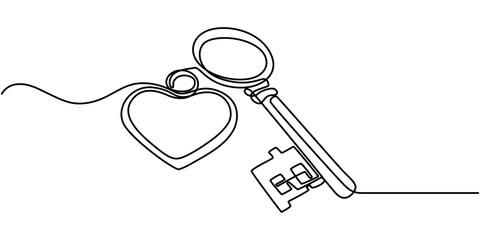 Home Sweet Home ConCartoon love house line pattern. Home icon or symbol. One continuous line drawing. buildings or houses logo. Heart icon. Home sweet continuous Line Icon, Continuous one simple. 