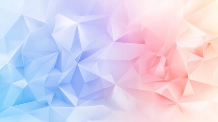 Fototapeta premium Intricate polygonal abstract art, a kaleidoscope of geometric shapes and vibrant colors