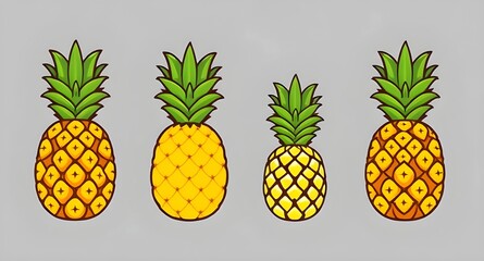 pineapple illustration