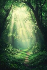 Obraz premium Forest Pathway