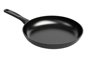 Non-stick frying pan kitchen image with transparent background white high-quality png
