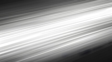 Fototapeta premium Streaming light streaks blurring through dark space creating an abstract, dynamic visual effect of motion and speed.
