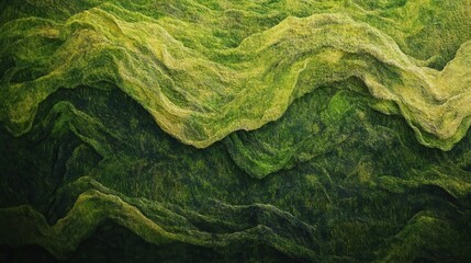 A serene image of a lush green mountain with a lone boat gliding across the calm water below.