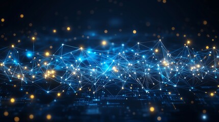 Obraz premium Abstract Swirling Green and Blue Mist Evoking Cosmic Nebula Fantasy