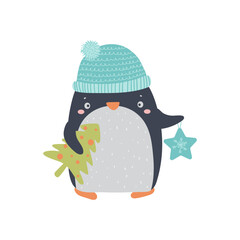 Penguin With Ornaments