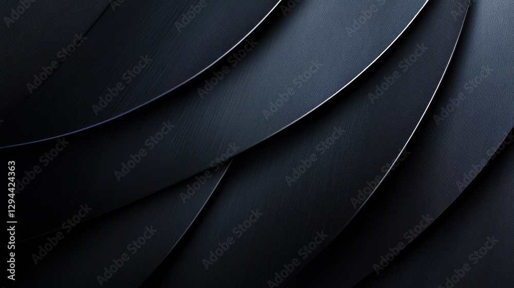 Poster abstract pattern of dark curved lines and textures for backgrounds