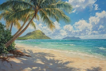 Kailua - Tropical Paradise at Lanikai Beach, Oahu, Hawaii