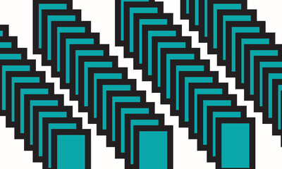 Premium Vector Modern multi color vector geometric pattern