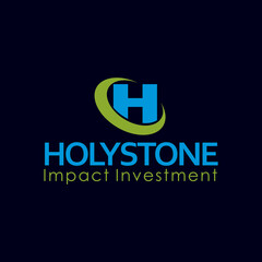 letter H company logo design