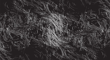 Dark grunge urban texture vector. Distressed overlay texture. Grunge background. Abstract obvious dark worn textured effect. Vector Illustration. Black isolated on white. EPS10.