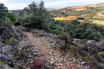 Sendero en el Cañón del rio Dulce
