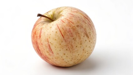 red apple isolated on white