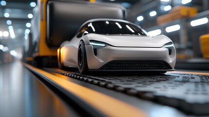 Obraz premium Sophisticated AI-driven compliance system seamlessly scanning and analyzing international trade data to streamline risks, and ensure regulatory adherence across global enterprises.