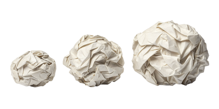 Whispers of Ideas: The Journey of Crumpled Thoughts
