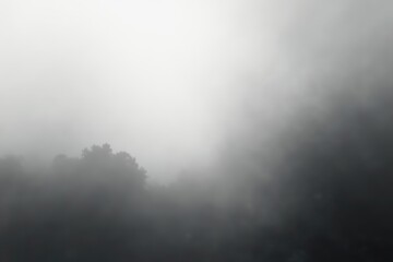 Fototapeta premium Gradient blur on abstract grayscale background, foggy, gray, hazy