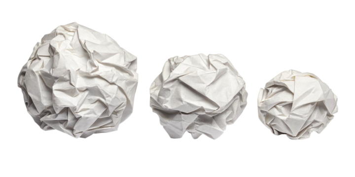 Whispers of Ideas: The Journey of Crumpled Thoughts
