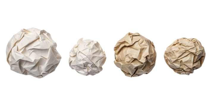 Whispers of Ideas: The Journey of Crumpled Thoughts
