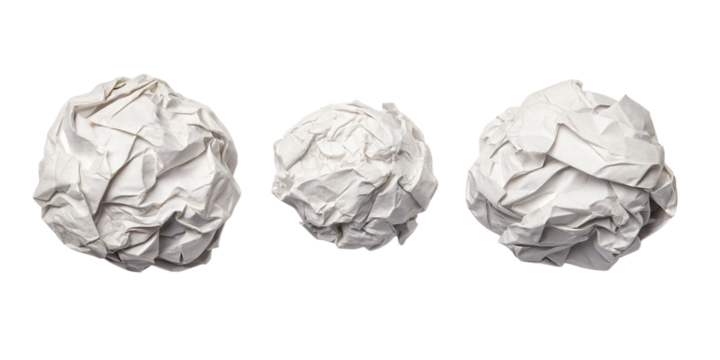 Whispers of Ideas: The Journey of Crumpled Thoughts
