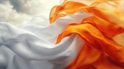 Obraz premium Windblown Fabric