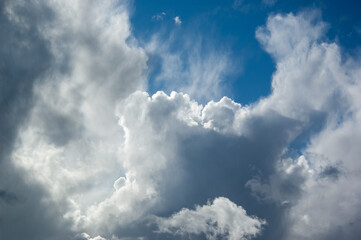 clouds in the sky