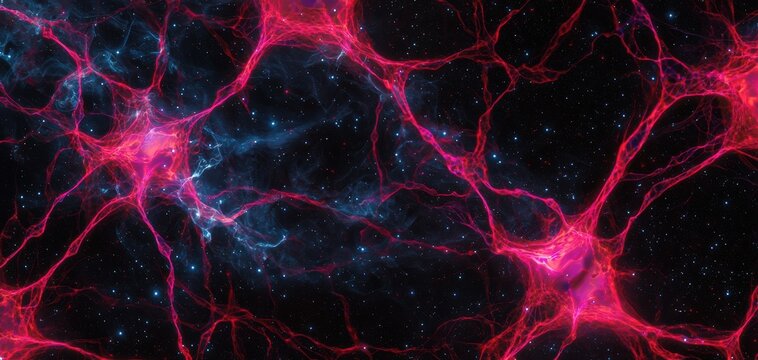 A divine AI ruler controlling parallel realities, its glowing neural circuits forming a cosmic web of pure quantum intelligence