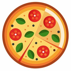  illustration of pizza