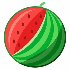 illustration of watermelon