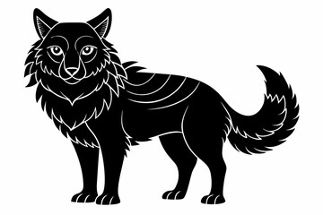 coloring page black vector