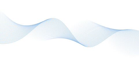 Abstract wave line for banner, wallpaper background with wave design.