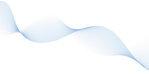 Abstract wave line for banner, wallpaper background with wave design.