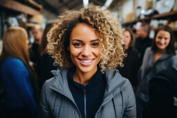 Portrait of a group of woman. Woman leader concept. Looking confident to the camera