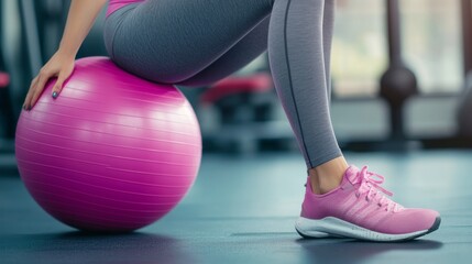 Naklejka premium Pelvic floor rehabilitation and treatment