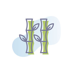 Bamboo Vector icon