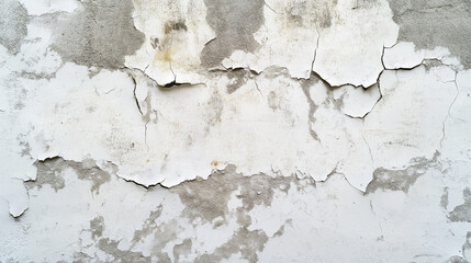 Obraz premium Marble texture with white and gray veins, elegant luxury aesthetic, isolated on a white backgroun 