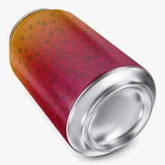 Illustration 3D Ice Tea Classic Can 330ml Simple