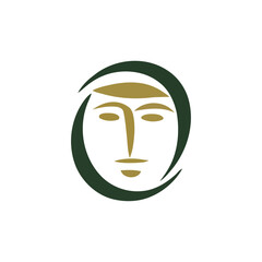 O Greek man logo