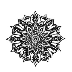 ornamental round mandala