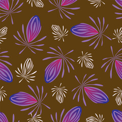 Ditsy floral seamless pattern. Small tiny little flower pattern background. Repeat seamless pattern. Ditsy print. Liberty style. Flower surface design. Ditsy floral for fashion, texture, fabric, decor