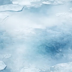 Obraz premium Stunning texture of a frozen lake surface, showcasing intricate ice patterns and natural cracks, perfect for winter-themed designs, backgrounds, and creative projects