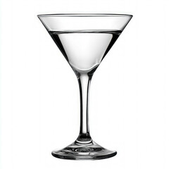 Martini Glass Isolated